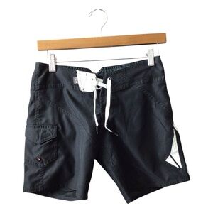 Volcom Black Hybrid Cargo Shorts
